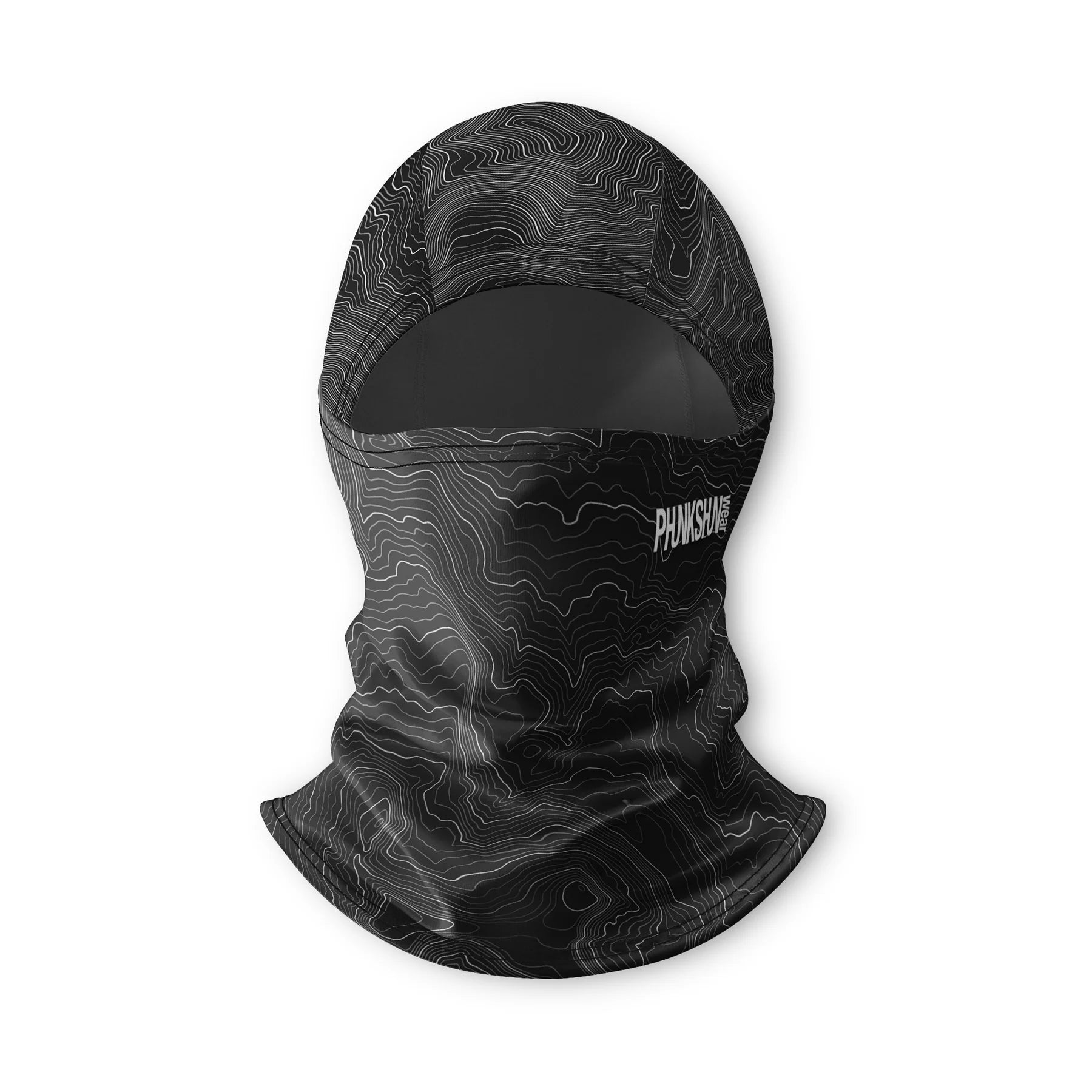 Phunkshun Convertible Balaclava - Black Topo