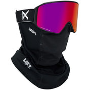 Anon M4 Cylindrical Adult Goggle + MFI Face Mask + Bonus Lens - Black/Percieve Red