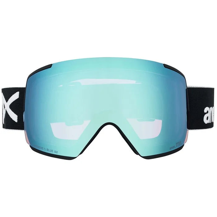 Anon M5 Adult Goggle + MFI Face Mask + Bonus Lens - Black/Percieve Blue
