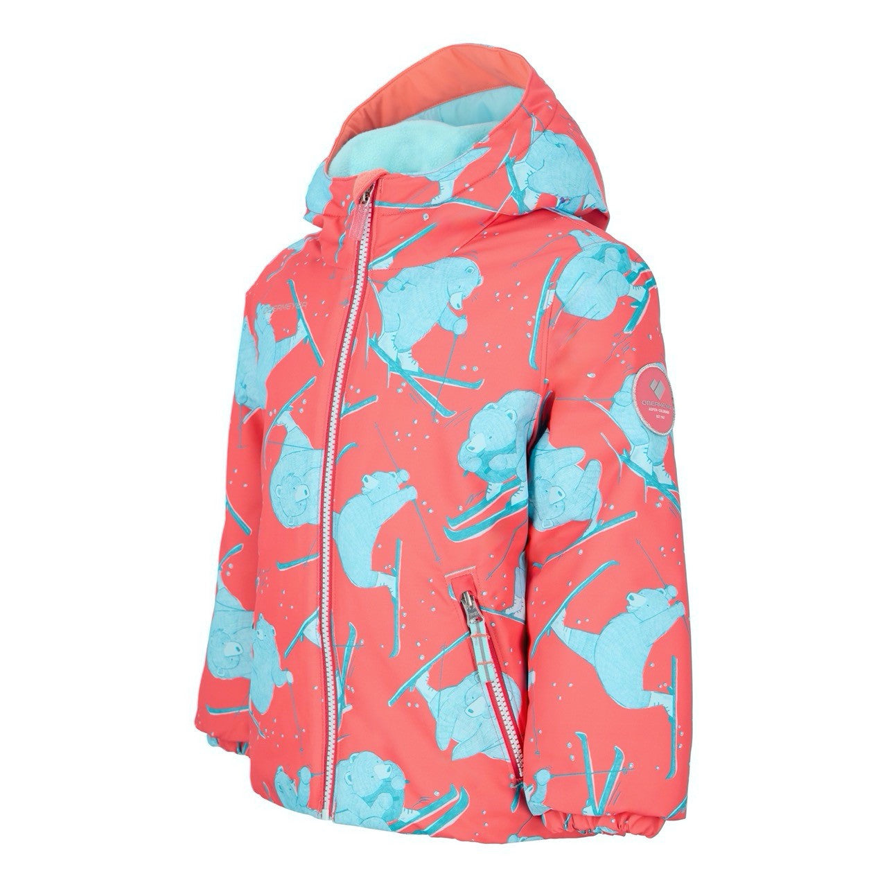 Obermeyer Girls Ashor Jacket- Daffy Dayz Pink