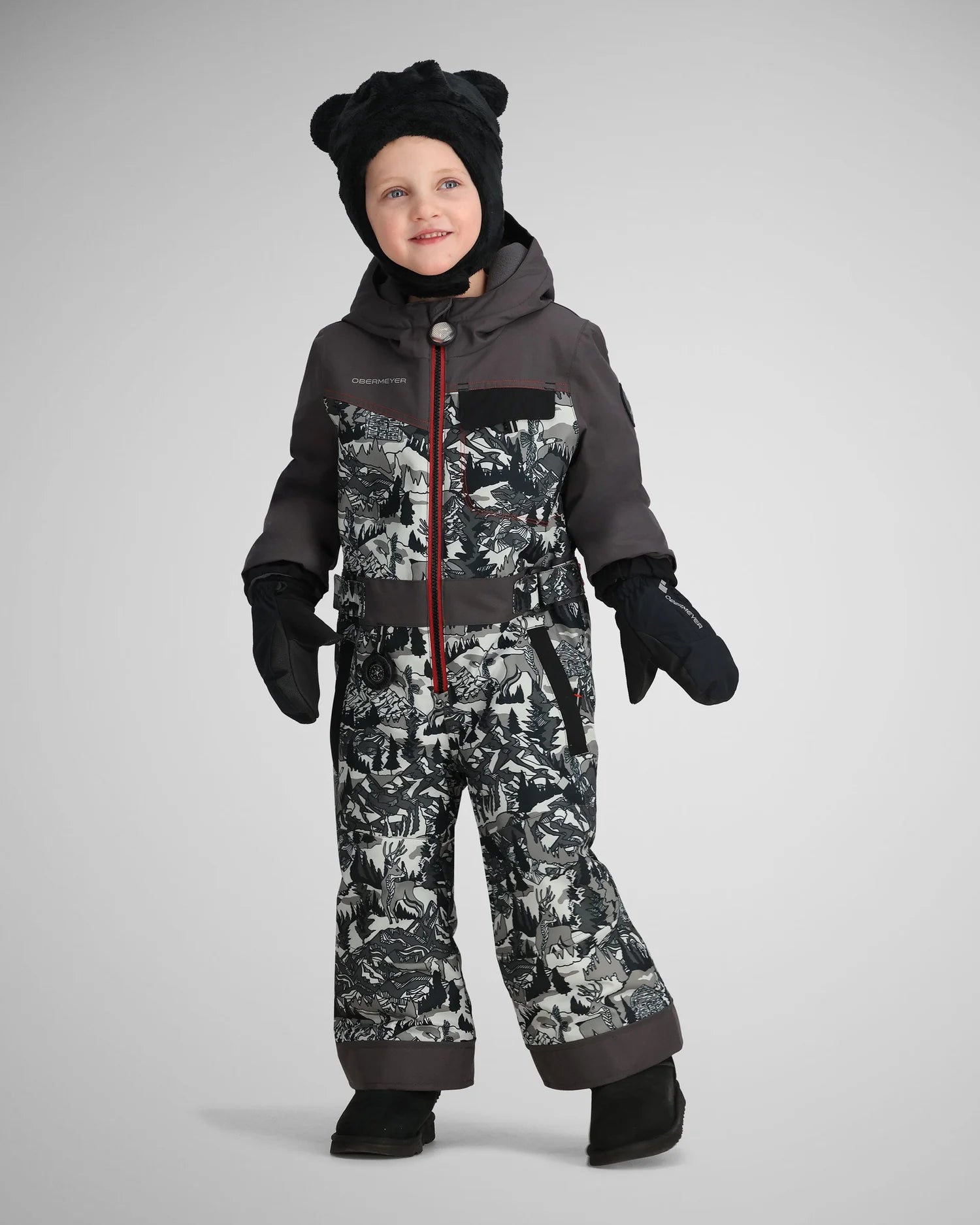 Obermeyer Boys Quinn One Piece Insulated Ski Suit - High Alpine