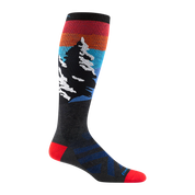 Darn Tough Solstice OTC Lightweight Ski Socks - Charcoal