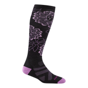 Darn Tough Women's Dahlia Lightweight Ski Socks - Black