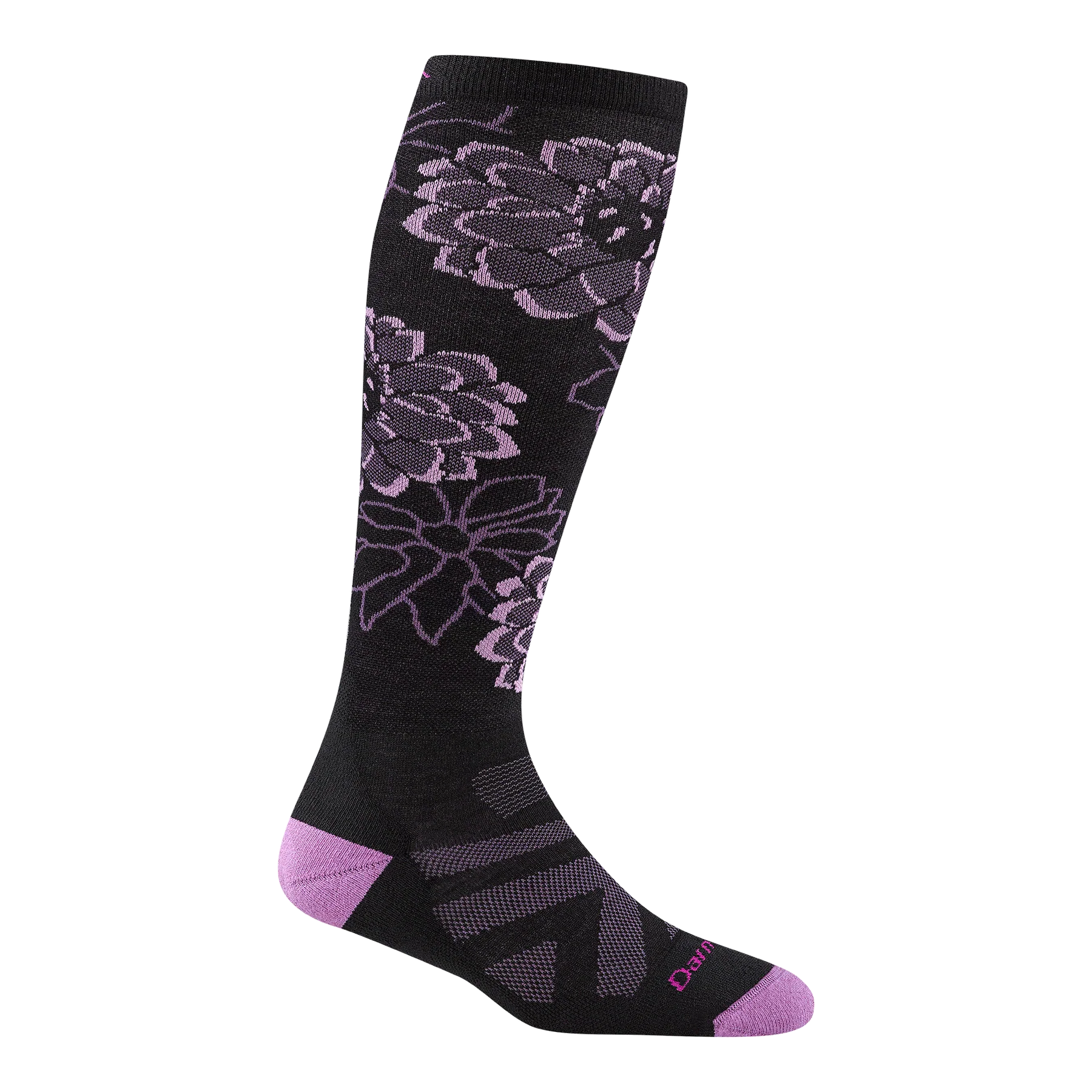 Darn Tough Women's Dahlia Lightweight Ski Socks - Black