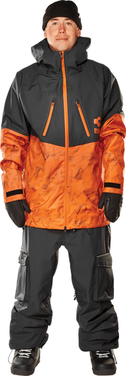 ThirtyTwo TM-3 Insulated Jacket - Black/Orange