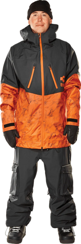 ThirtyTwo TM-3 Insulated Jacket - Black/Orange Medium