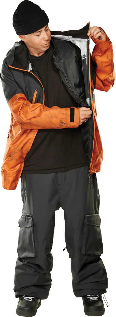 ThirtyTwo TM-3 Insulated Jacket - Black/Orange