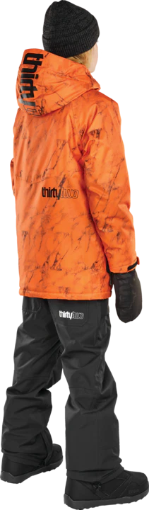 ThirtyTwo Youth Grasser Insulated Jacket - Orange