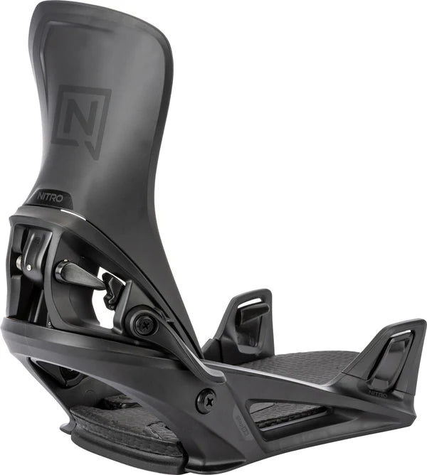 New 2026 Nitro Step On Ultra Black Men's Snowboard binding - X-Large