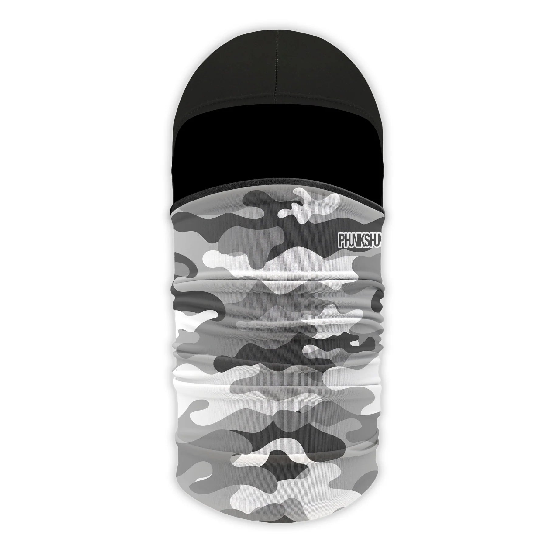 Phunkshun Youth Thermal Balaclava - Camo Snow