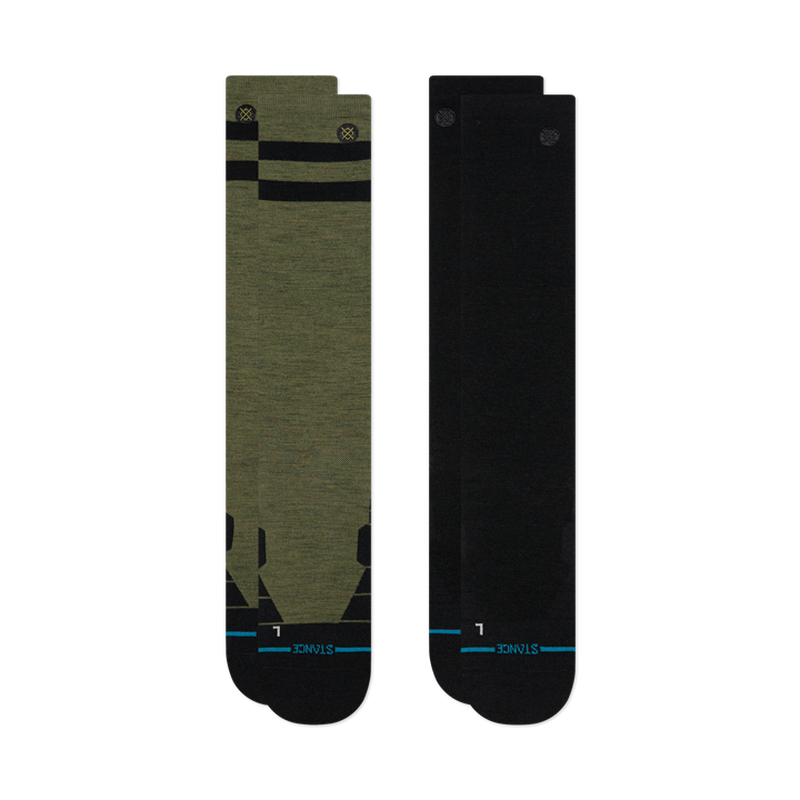 STANCE Joven UL Wool Snow Socks 2-Pack - Olive