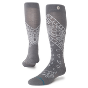 STANCE Barrio Mid Wool Snow Socks - Dark Grey