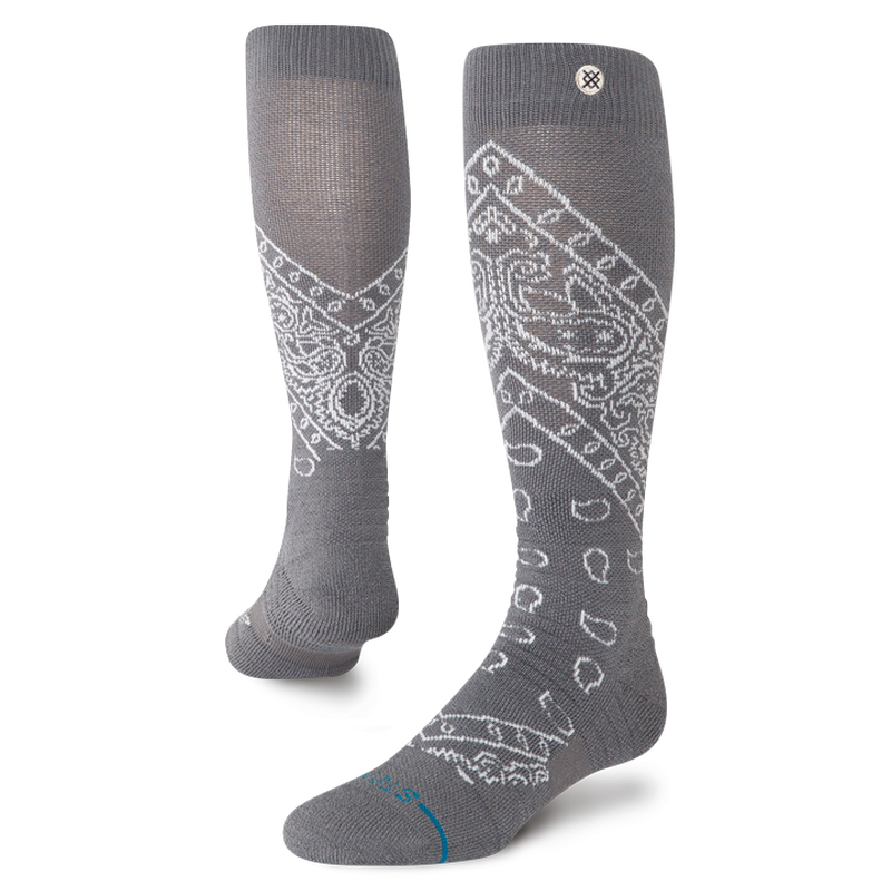 STANCE Barrio Mid Wool Snow Socks - Dark Grey