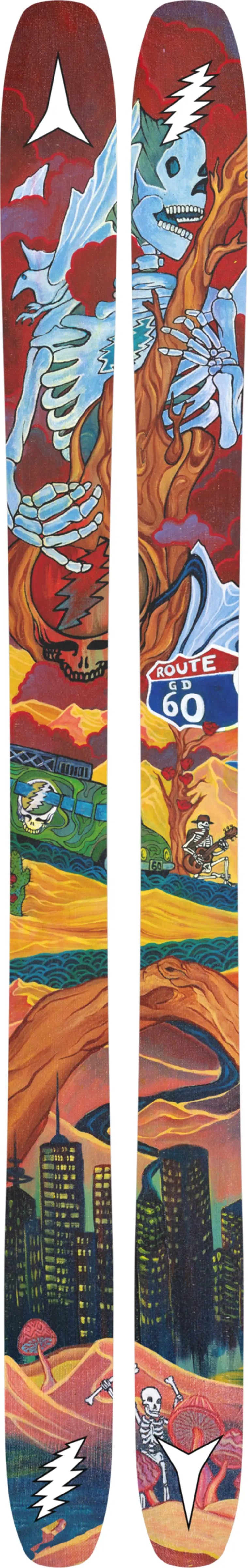 New Atomic Bent Chetler 110 Grateful Dead 172cm Skis – AJ Motion New Atomic Bent Chetler 110 Grateful Dead 172cm Skis – AJ Motion