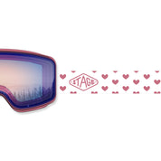 STAGE Cub Kid's Ski Goggle - Youth Ski & Snowboard Goggle (Ages 3-6)