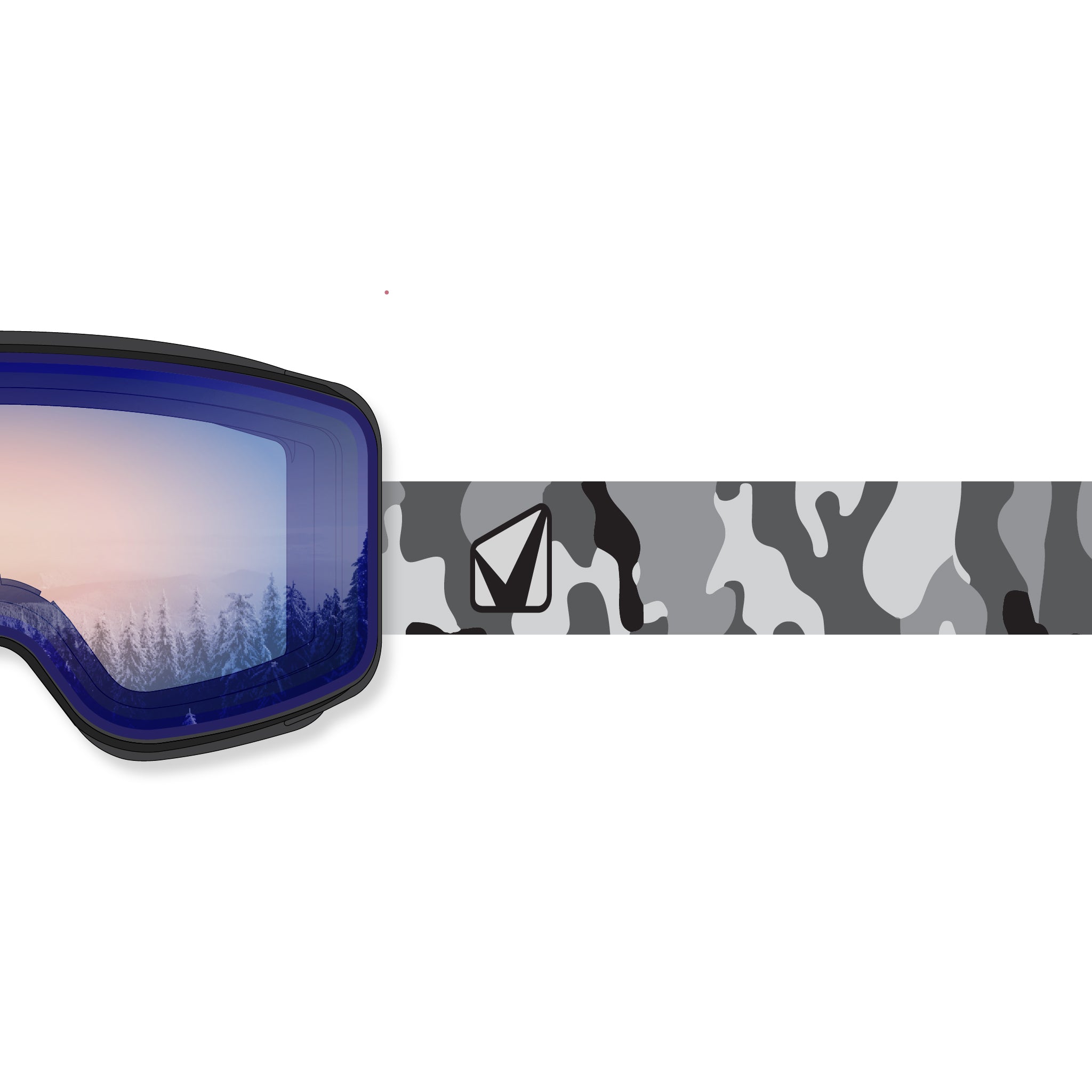 STAGE Cub Kid's Ski Goggle - Youth Ski & Snowboard Goggle (Ages 3-6)