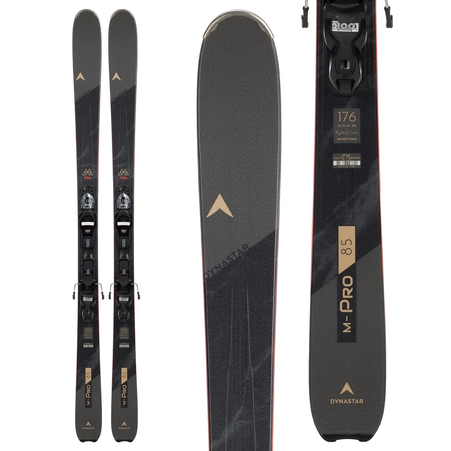 Dynastar M-Pro 85 Skis w/ Look XP 11 Demo Bindings | 2024 | 176cm | New