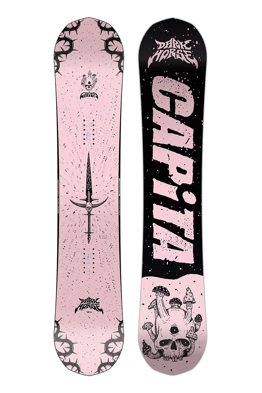 Capita Dark Horse 154cm Snowboard - New (2027)