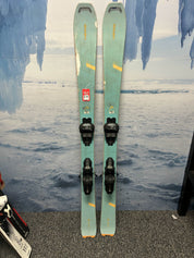 Used Head Wild Joy 153cm Skis w/ Tyrolia Attack 11 Demo Binding