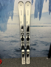 Used Atomic Cloud 11 155cm Women Skis w/ Atomic XT10 Demo Bindings