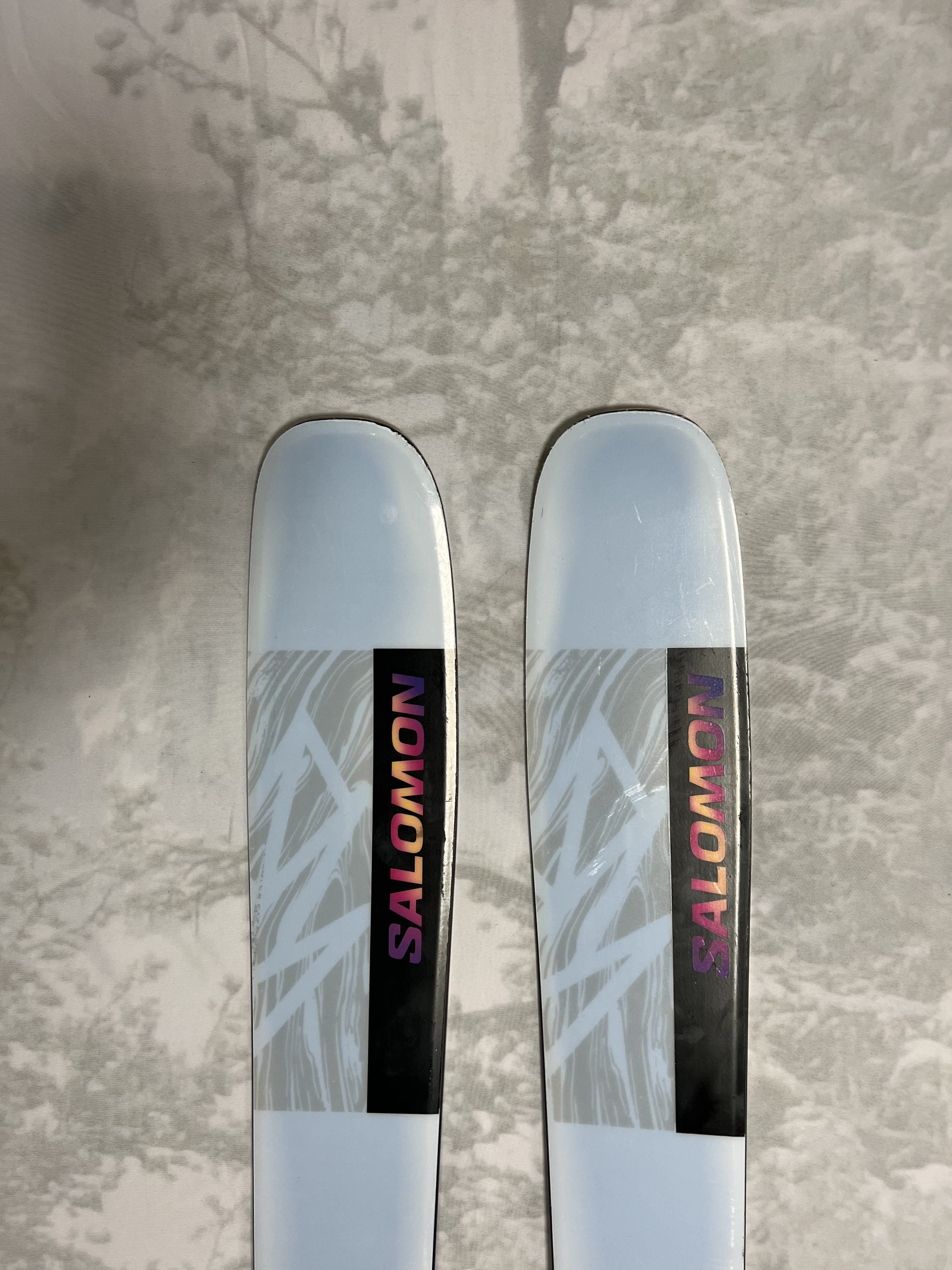 Used 2025 Salomon QST Lux 92 Skis- 160 cm w/ Salomon M10 Binding