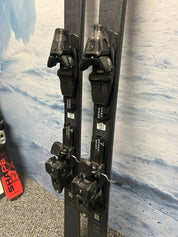 Used Atomic Cloud 7 Ski 156cm Women Skis w/ EM10 GW L80 Demo Binding