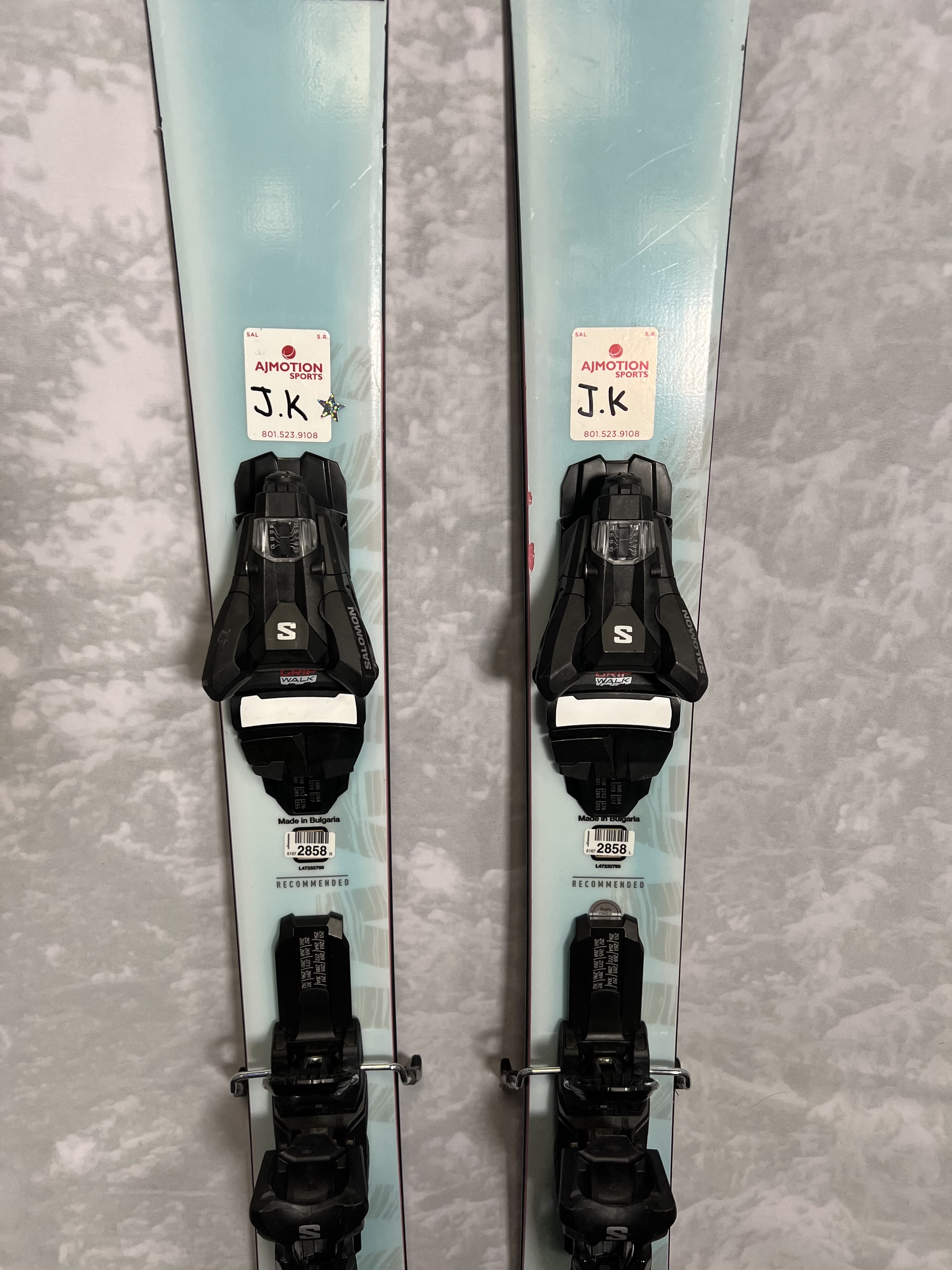 Used 2024 Salomon QST Lumen 98 Ski- 160 cm w/ Salomon M10 Binding