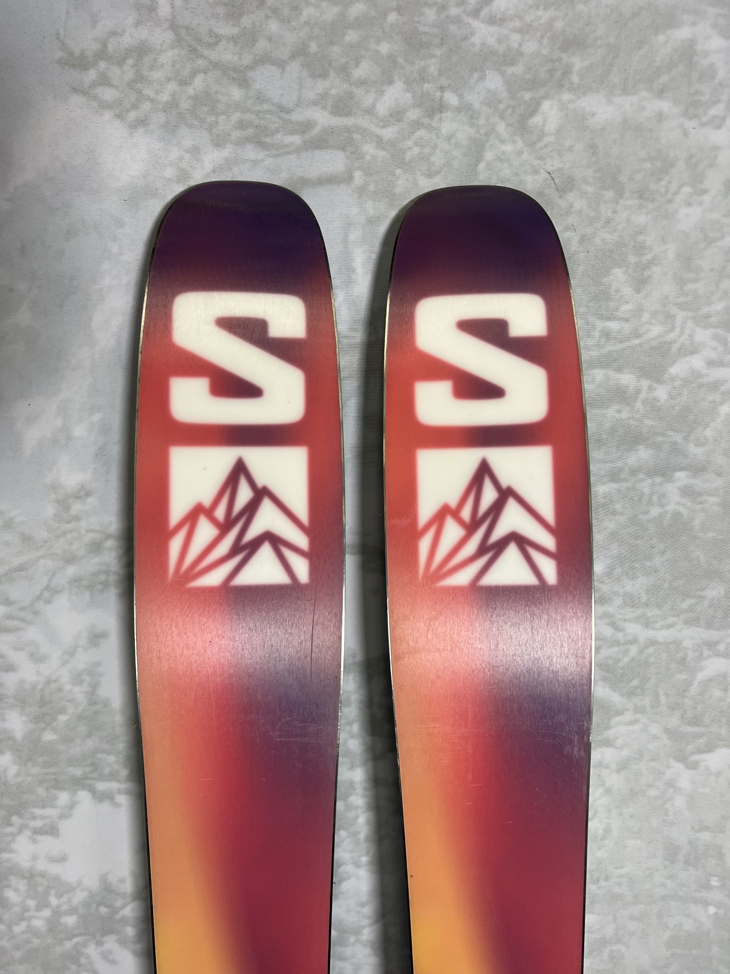 Used 2024 Salomon QST Lumen 98 Ski- 160 cm w/ Salomon M10 Binding