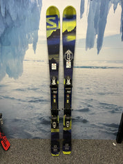 Used Salomon Q85 160cm Skis w/ Tyrolia Sp12 Demo Binding