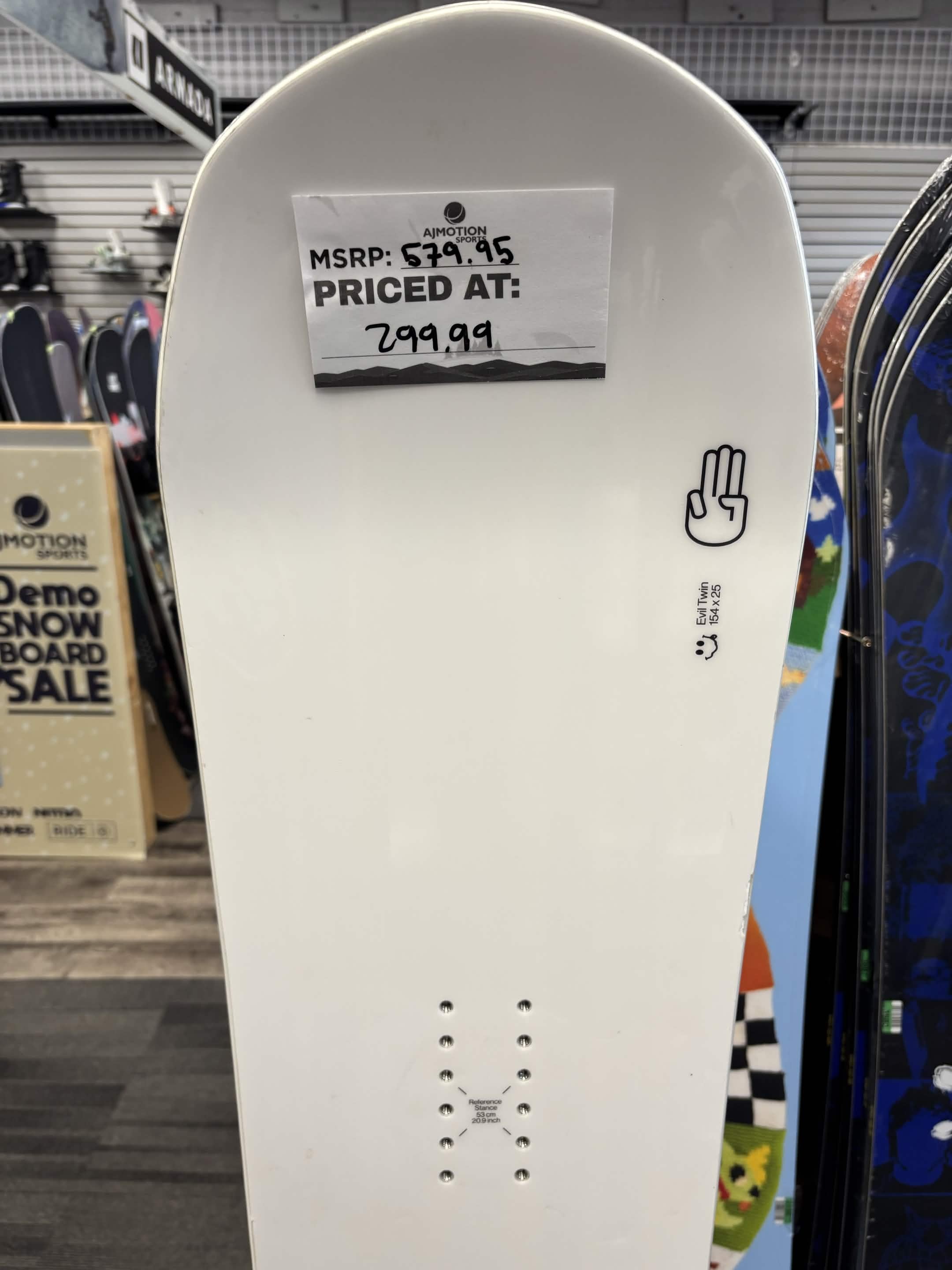 Bataleon Evil Twin 154cm Snowboard - Used (2026)
