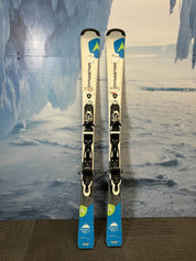 Used Dynastar Power Track 4x4 142cm Skis w/ Look NX 10 Demo Binding