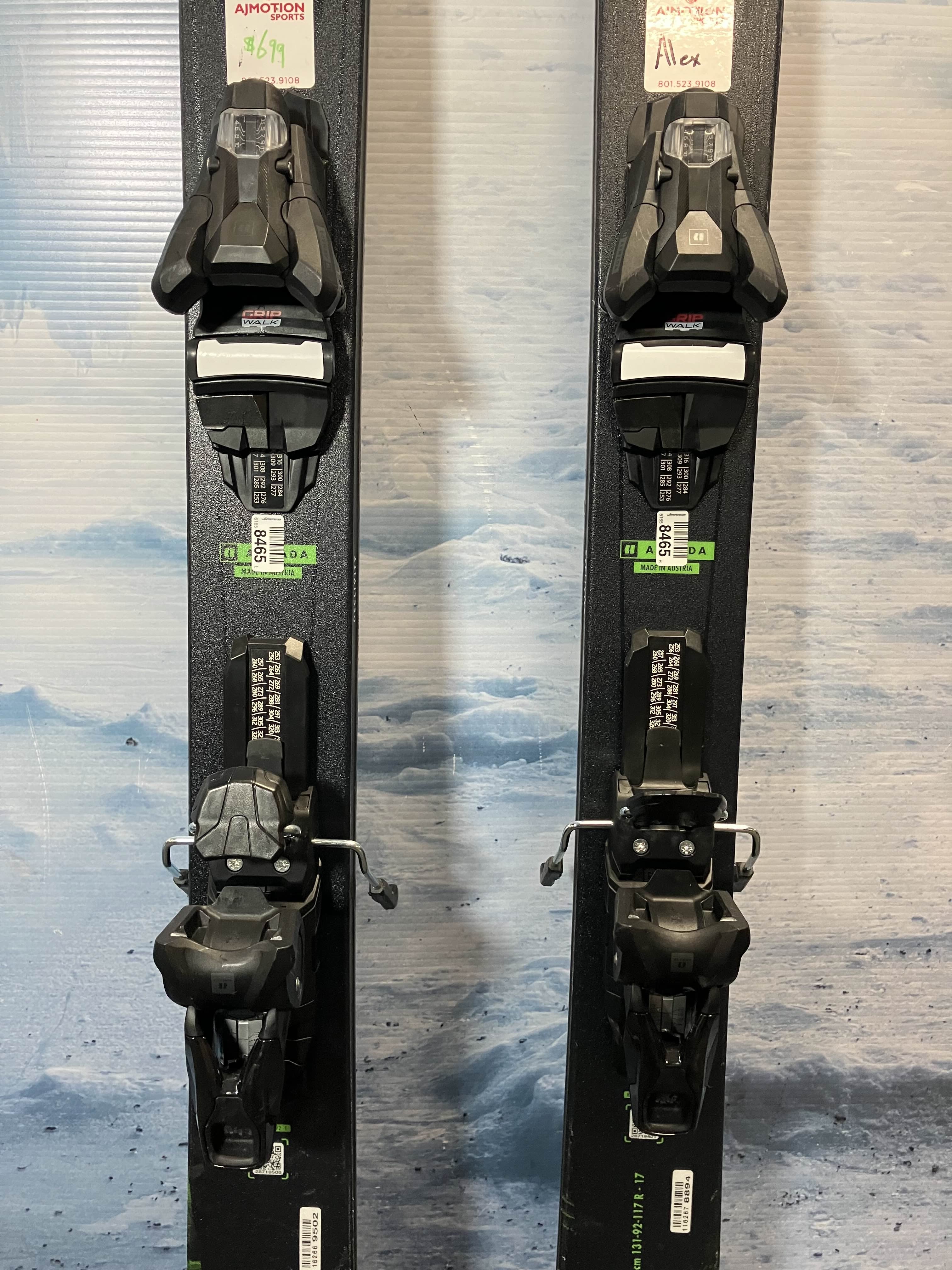 Used Armada Declivity 92Ti 172cm Skis w/ Armada Bindings