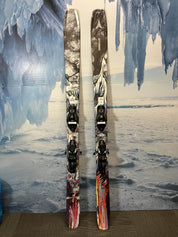 Used Atomic Bent Chetler 100 179cm Skis w/ Atomic Strive 13 Bindings