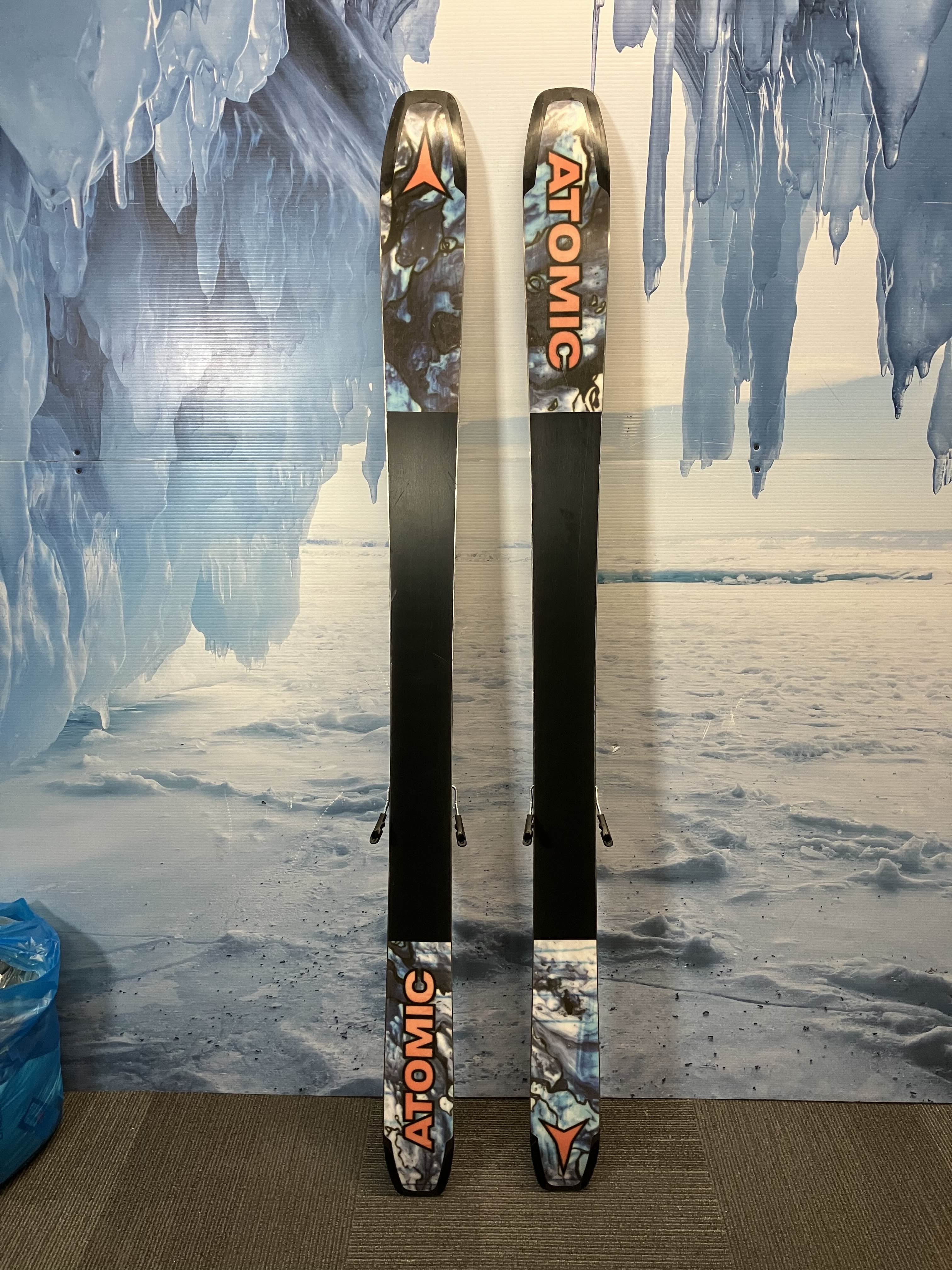 Used Atomic Bent Chetler 100 179cm Skis w/ Atomic Strive 13 Bindings