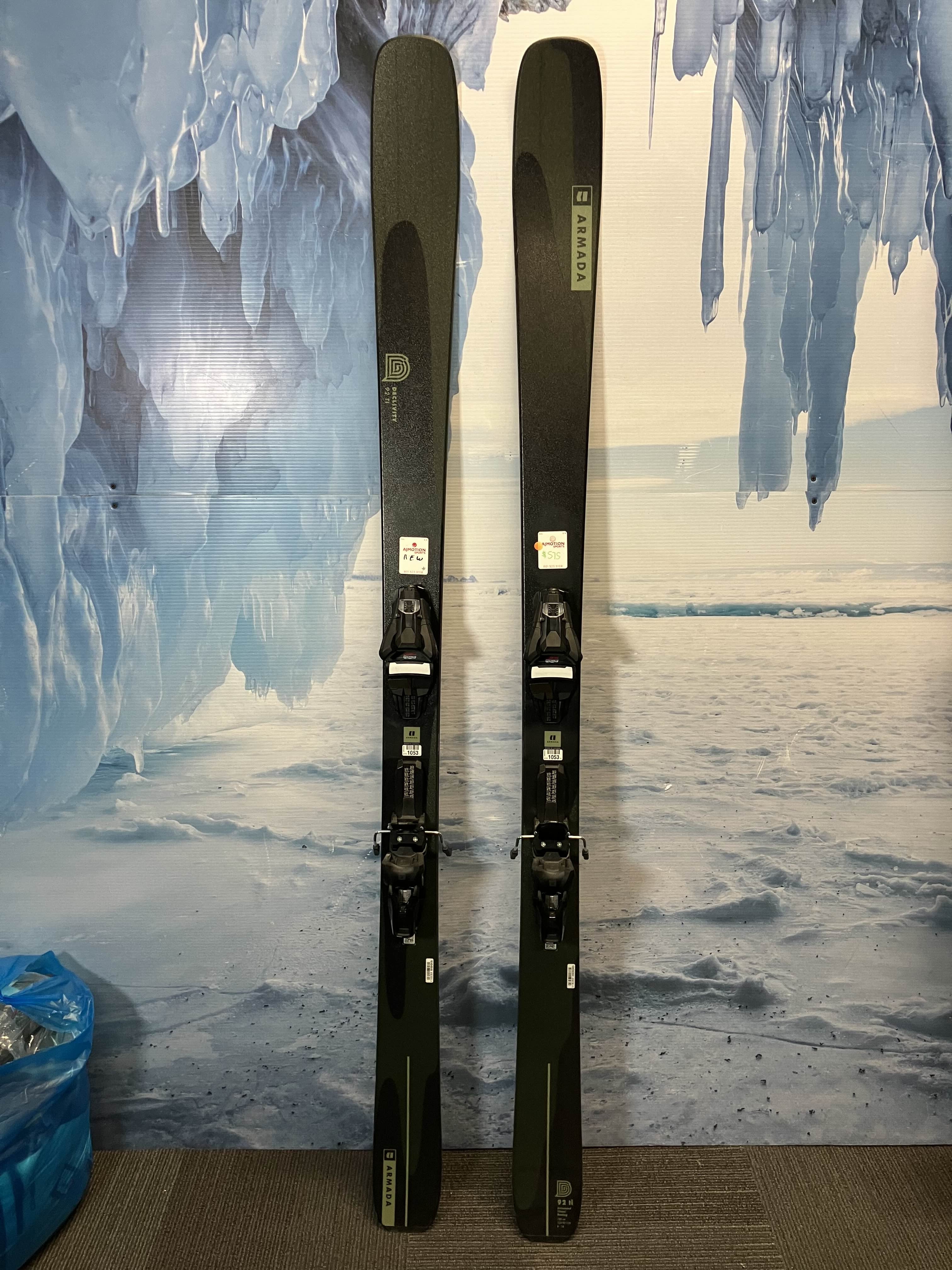 NEW 2024 Armada Declivity 92Ti 188cm Skis w/ Armada Bindings