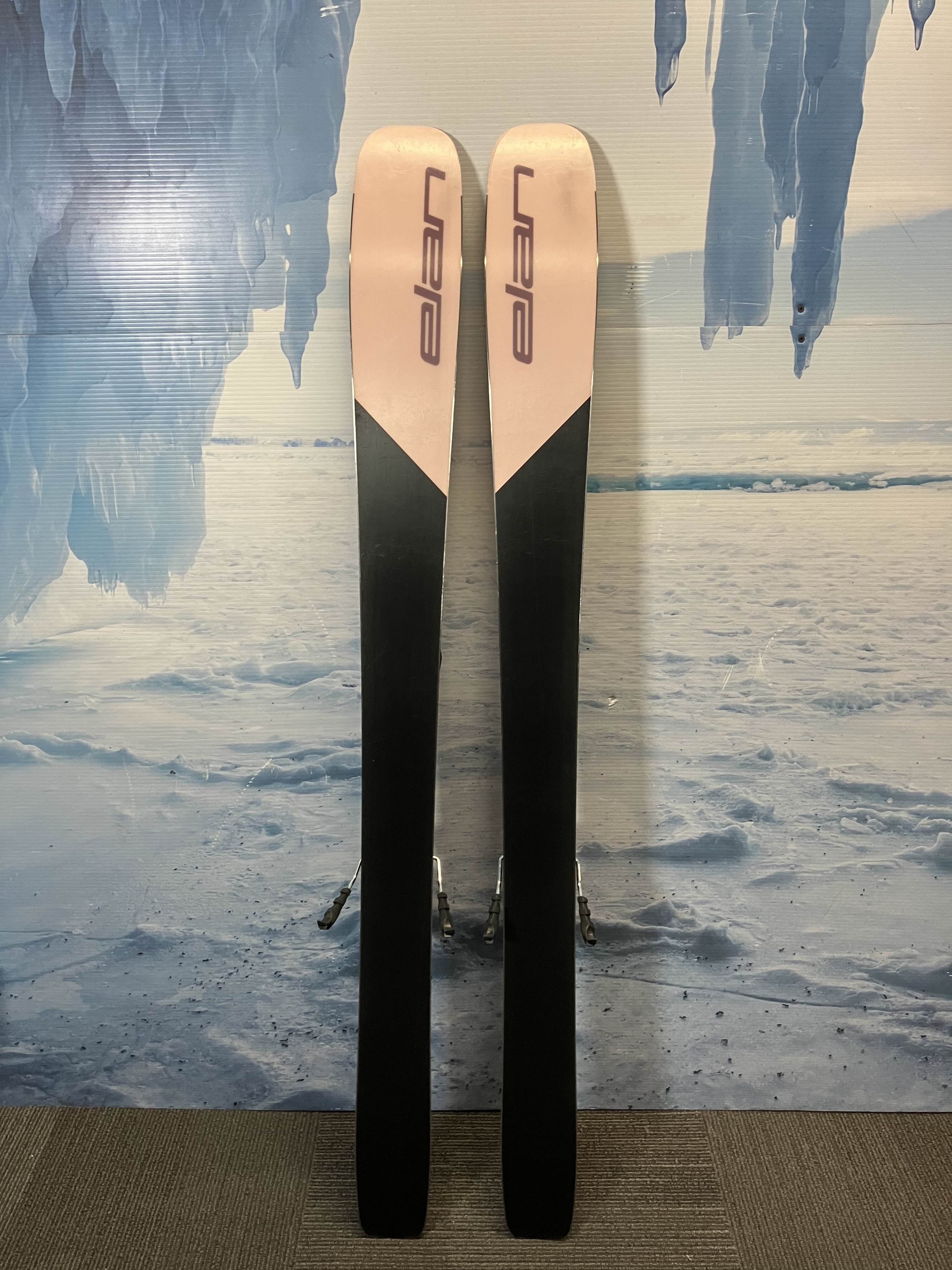 Used Elan Ripstick 96 146cm Skis w/ Tyrolla Attack 14