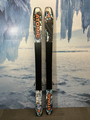 Used Atomic Bent Chetler 90 166cm Skis w/ Atomic Strive 13 Demo Binding