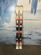 Used Salomon X Drive 7.5 R 147 CM Skis w/ Salomon Lithium 10 Bindings