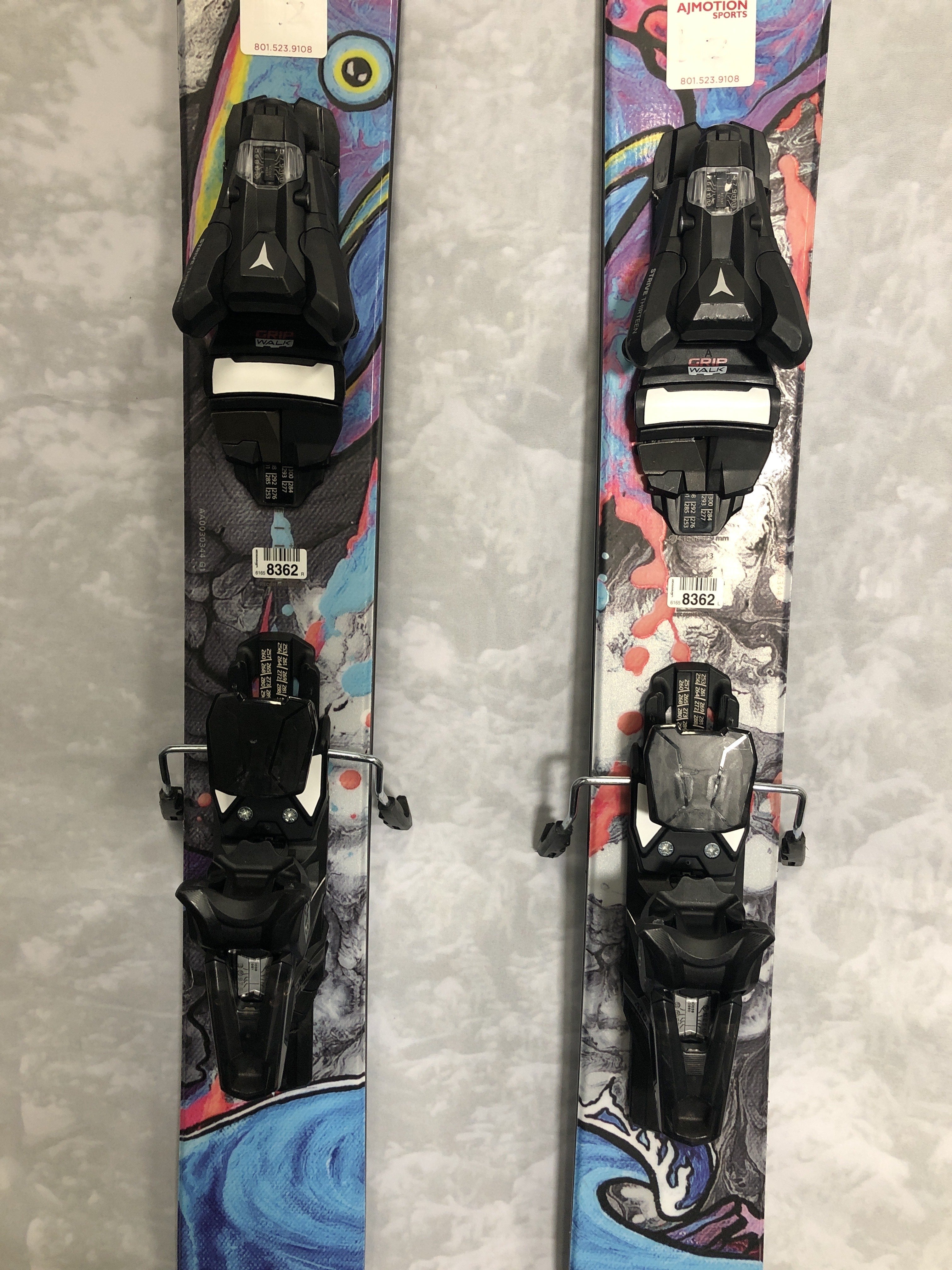 Lightly Used 2025 Atomic Bent Chetler 110 Skis - 164cm w/ Atomic Strive 13 GW Binding