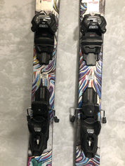 Lightly Used 2025 Atomic Bent Chetler90 Skis - 166cm w/ Tyrolia Attack LYT 11 GW binding.