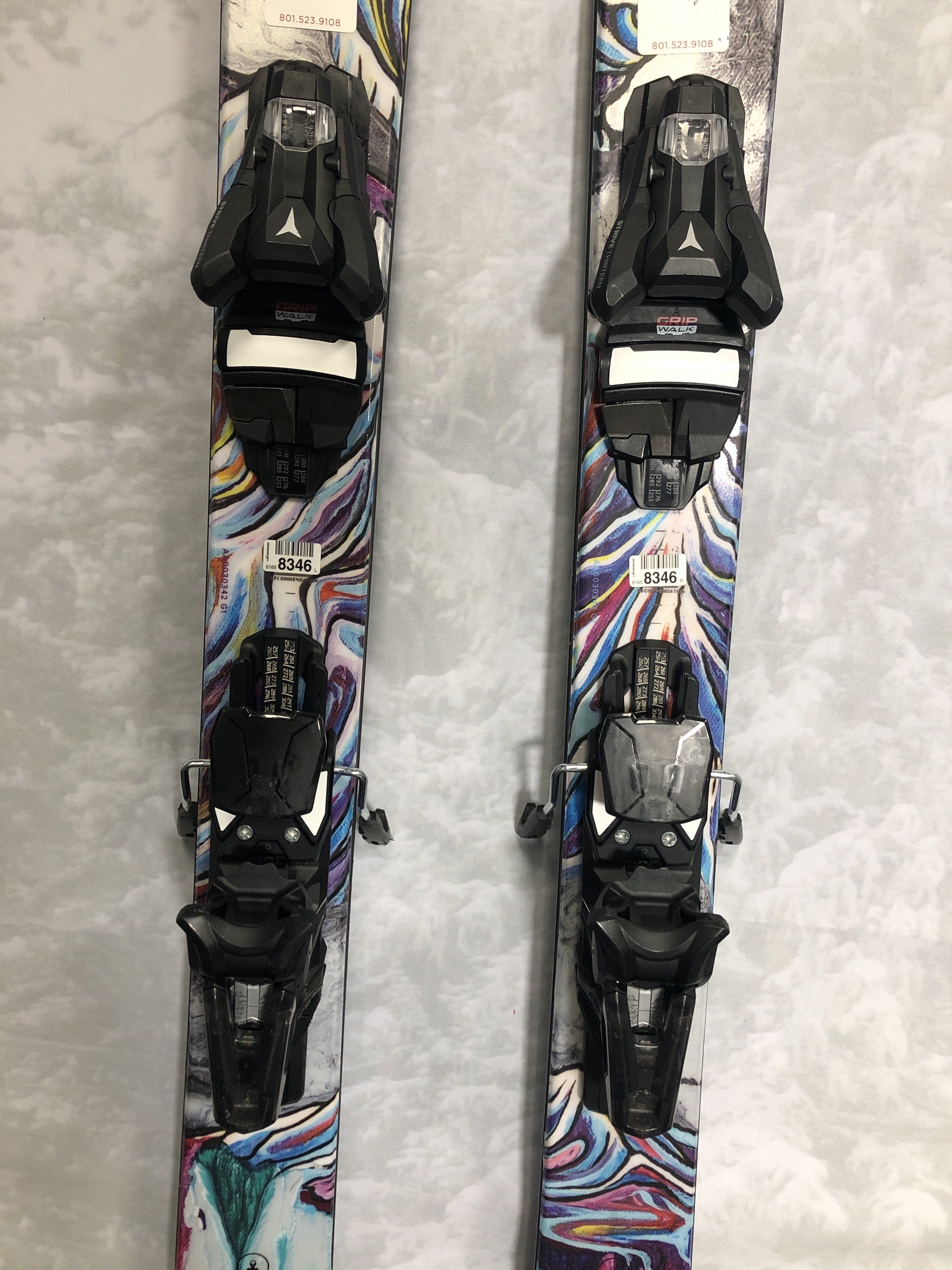 Lightly Used 2025 Atomic Bent Chetler 90 Skis - 175cm w/ Atomic Strive 13 GW binding