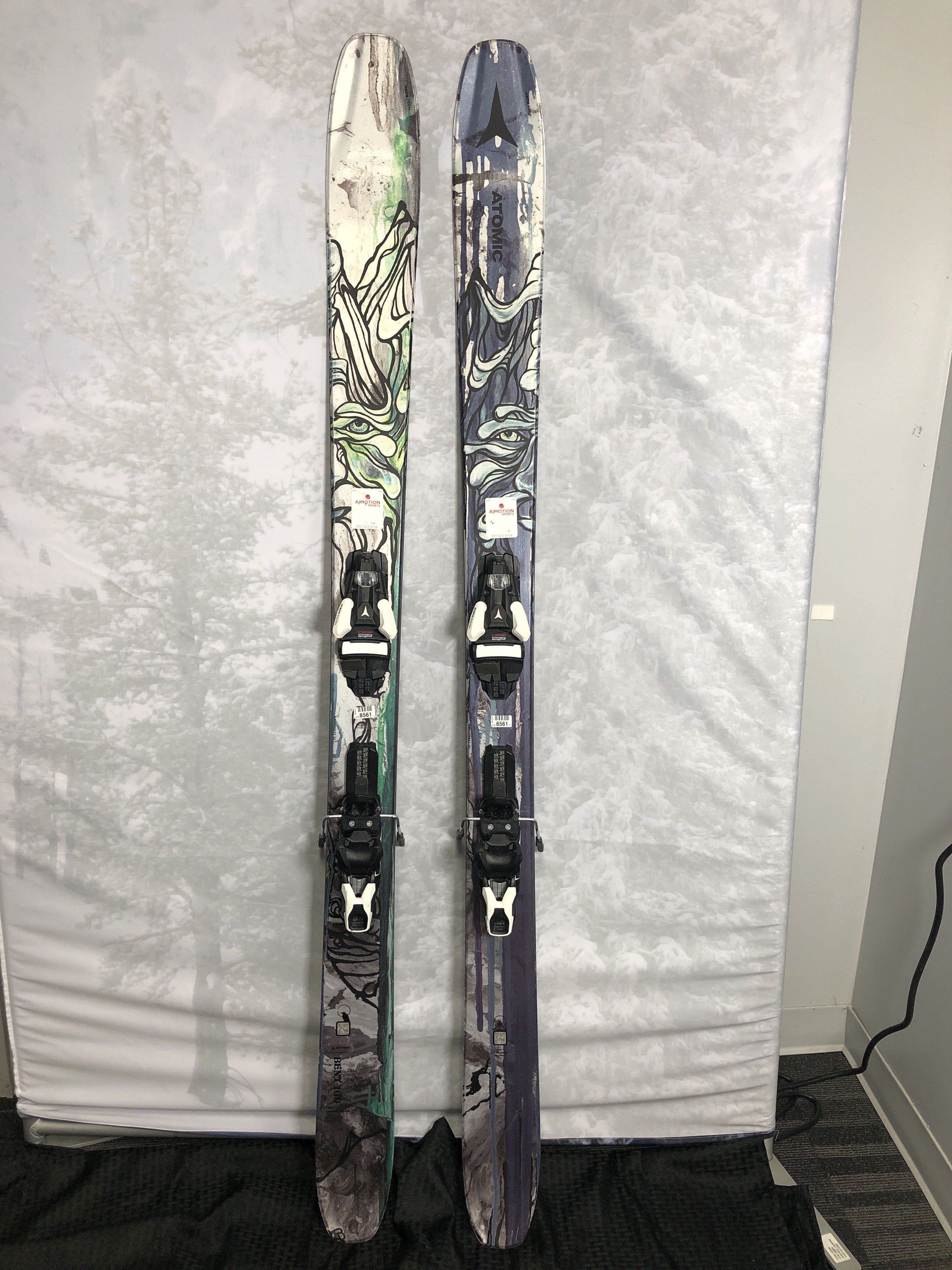 Used 2024 Atomic Bent Chetler 100 Skis - 172cm w/ Atomic Strive 11 GW binding