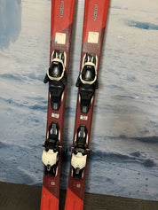 Used Atomic Vantage 75 156cm Skis w/ Atomic Lithium 10 Bindings