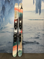 Used Atomic Century 102 156cm Skis w/ Atomic FFG 12 Bindings