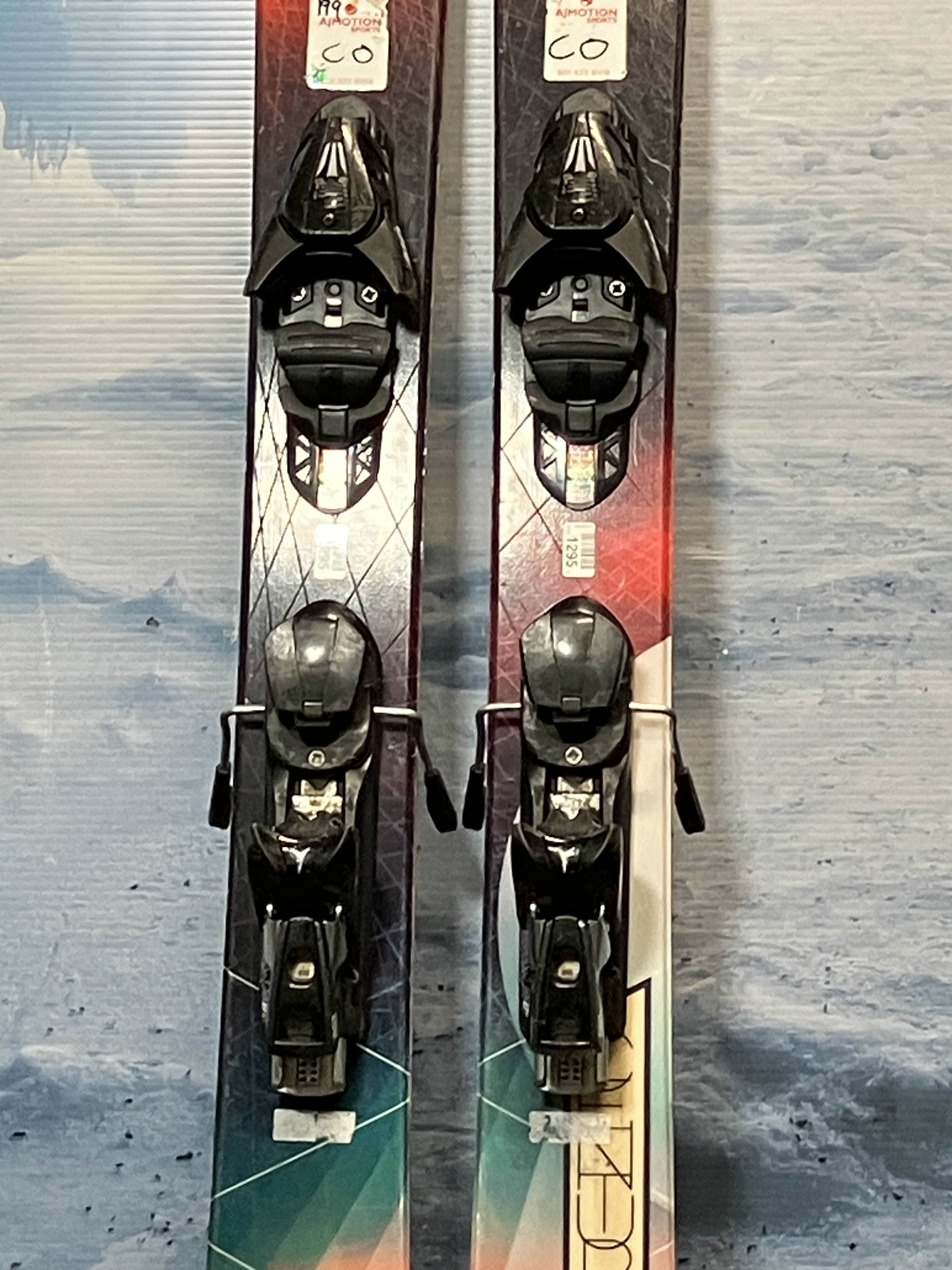 Used Atomic Century 102 156cm Skis w/ Atomic FFG 12 Bindings