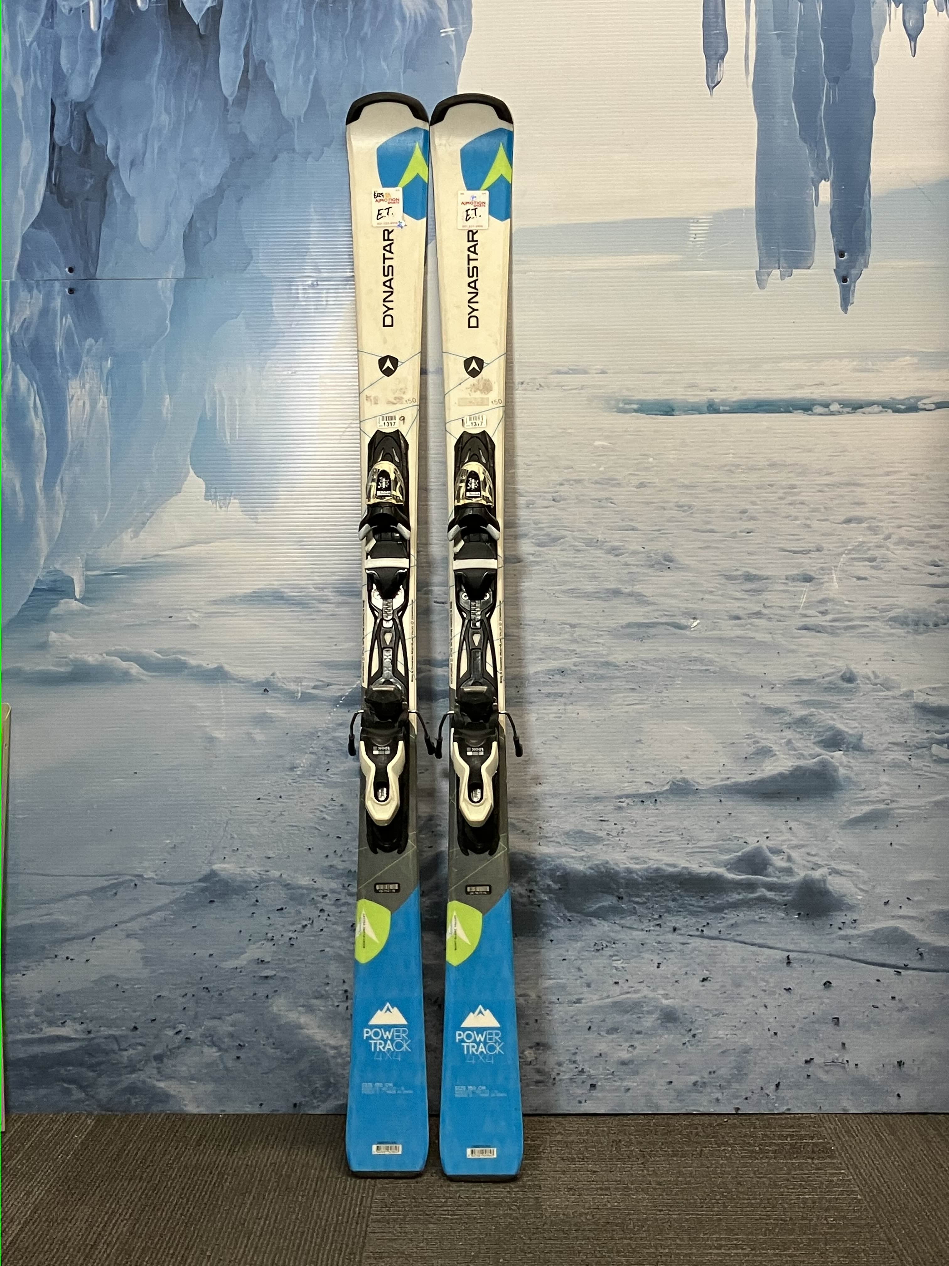 Used Dynastar PowerTrack 4x4 150 Cm Ski w/ Look Xpress Bindings