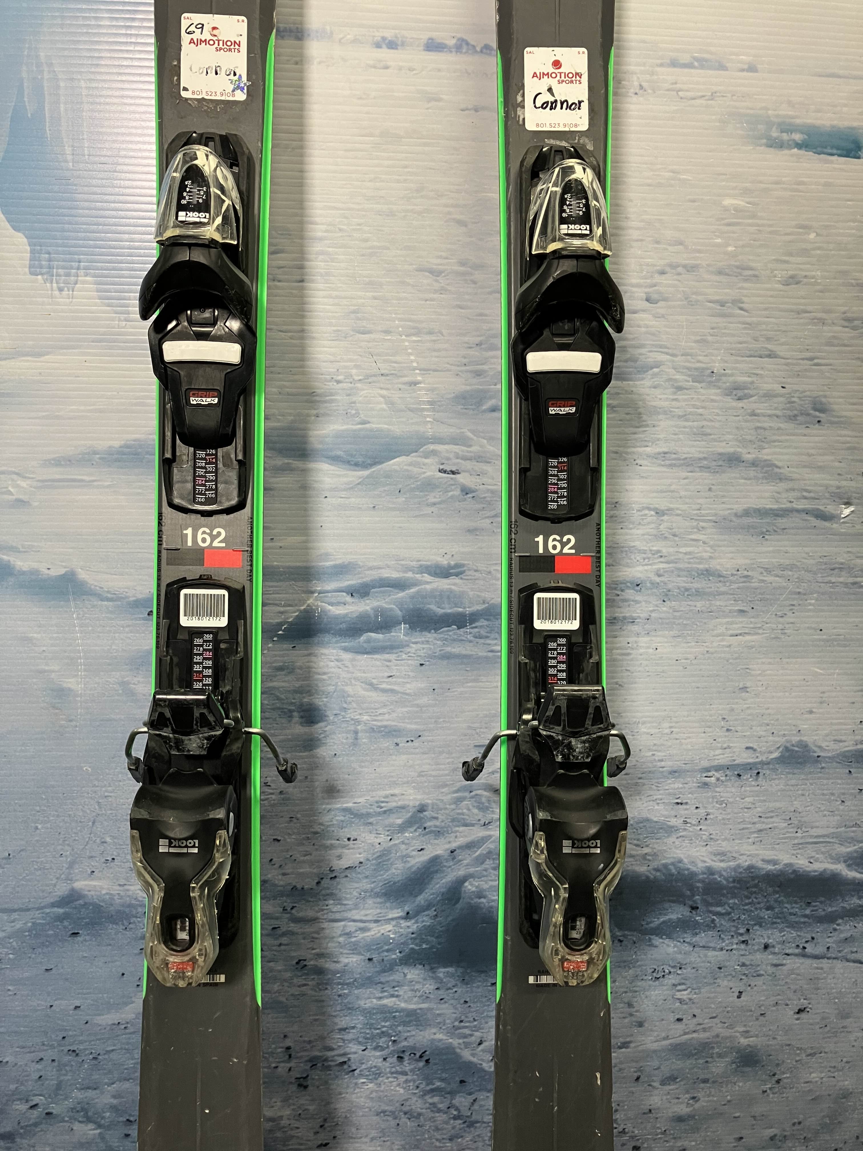 Used Rossignol Experience 162cm w/ Look Xpress 10 Rental Binding