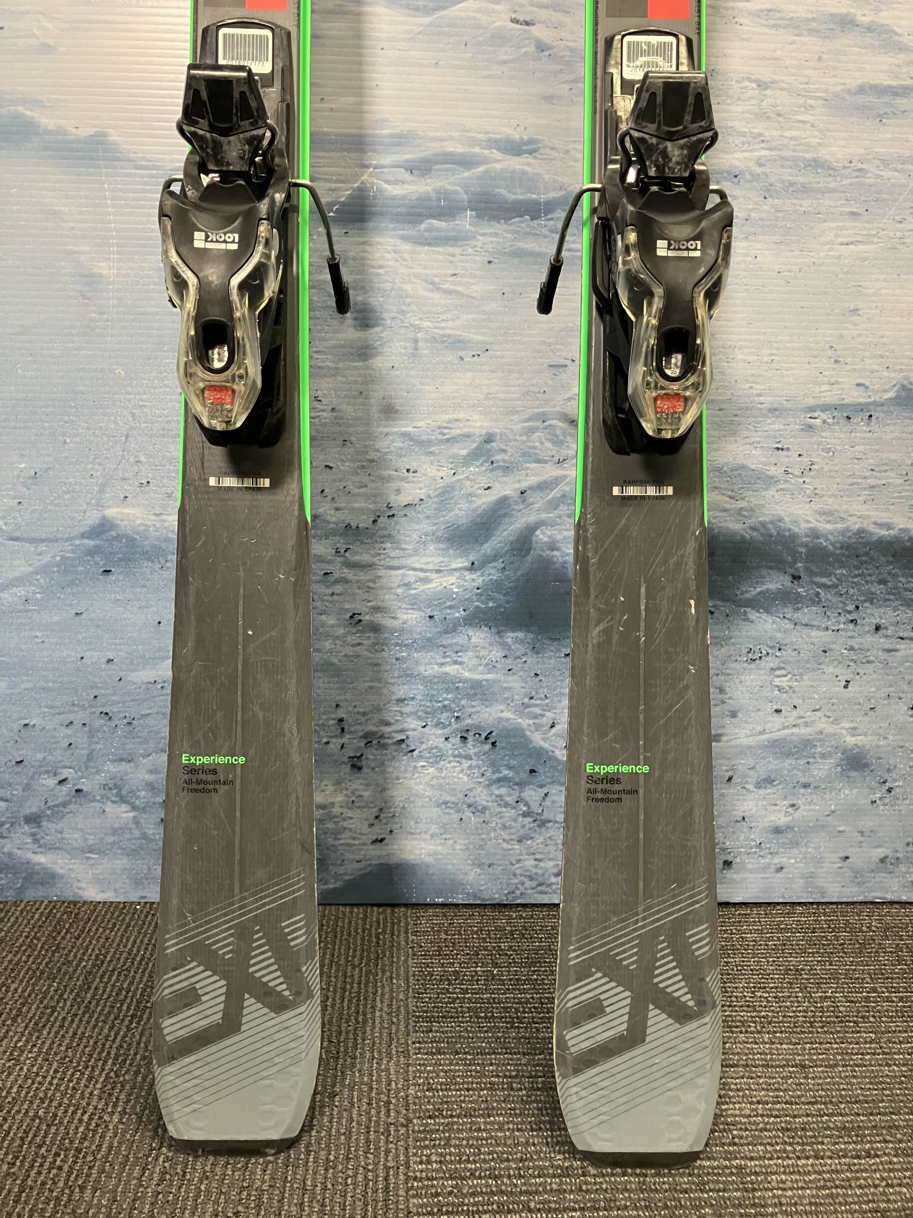 Used Rossignol Experience 162cm w/ Look Xpress 10 Rental Binding