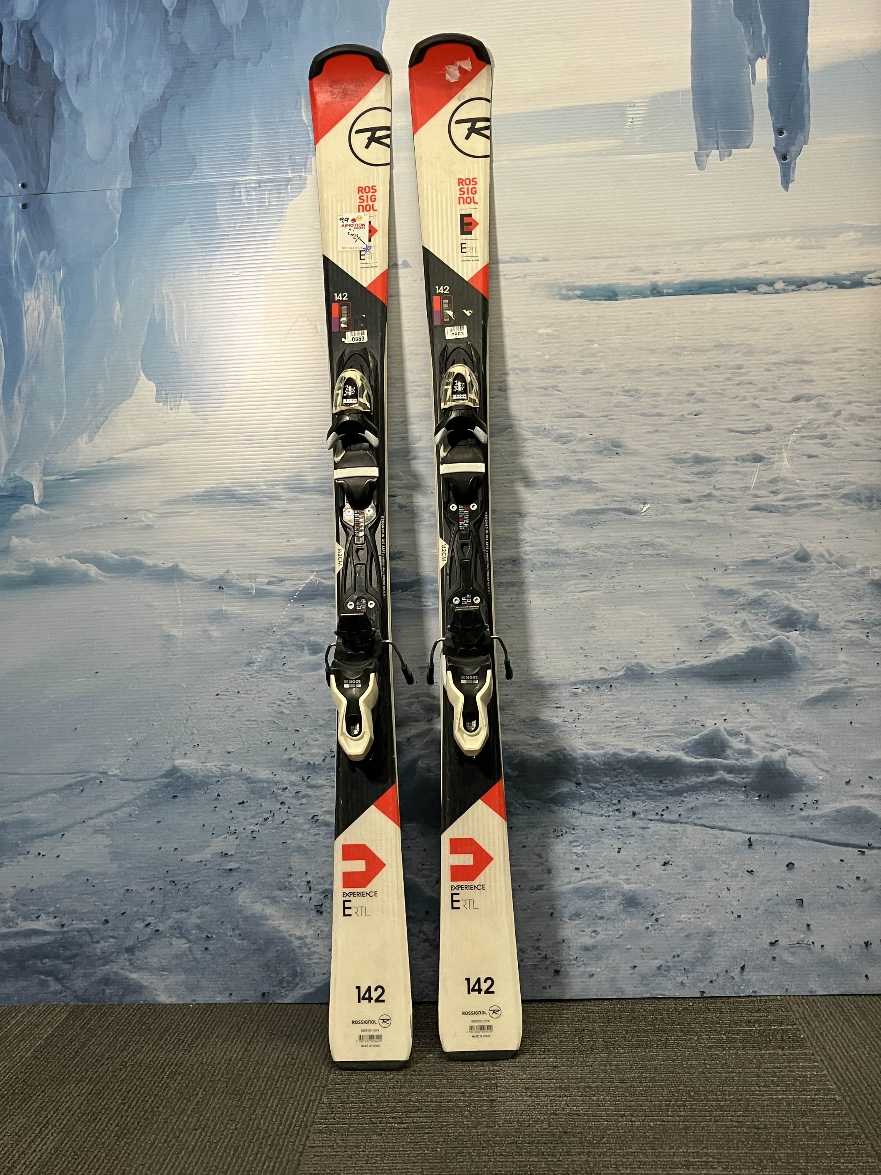 Rossignol ZYMAX Classic NIS cross country skis 186cm w/ Salomon SNS xc  bindings~
