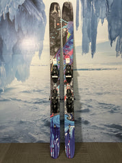 Used Atomic Bent Chetler 110 180cm Skis w/ Salomon Strive 13 Demo Binding